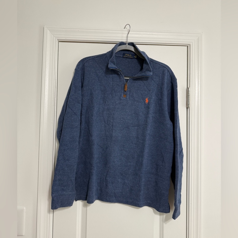 Polo cotton quarter zip